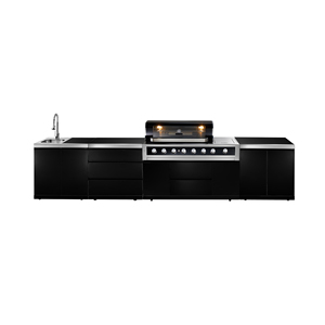 American Style outdoor Kitchen Modern Home Design Stainless Steel Drawer Modular Kitchen Cabinets with Countertop