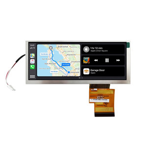 จอแสดงผล LCD ขนาด 5.8 นิ้ว 800x320 รองรับอุณหภูมิกว้าง TTL -30 ° ซีถึง 85 ° จอแสดงผล TFT LCD ความสว่างสูง 500nits - Product Image 1