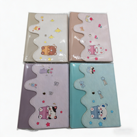 Cuaderno Personalizado de 6 Anillas A5 con Cubierta Transparente, Papelería Kawaii, Hojas Sueltas, Páginas para Imprimir