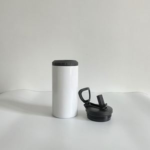 Logotipo Personalizado, Envío Gratuito, Botella de Cerveza de 12 Oz, Enfriador Aislado 4 en 1 con Tapa Abatible para Sublimación por Transferencia de Calor - Product Image 3