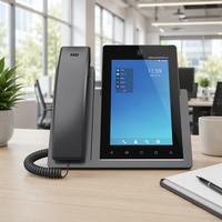 Téléphone IP vidéo Android 11 Grandstream GXV3470 7 pouces, 16 lignes, caméra 2MP, Wi-Fi 6, conférence 10 voies, PoE+ VoIP