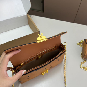 Bolsos de Mano y de Hombro Grandes de Diseño de Moda de Cuero para Mujer de Marca Original de Alta Calidad <span class=keywords><strong>MCMC</strong></span> - Product Image 3