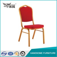 Chaises empilables portables en métal de style chinois Chiavari, design moderne pour usage hôtelier, mobilier commercial durable