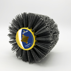 Brosse à <span class=keywords><strong>tambour</strong></span> en fil de nylon abrasif pour le polissage des meubles en bois - Product Image 2