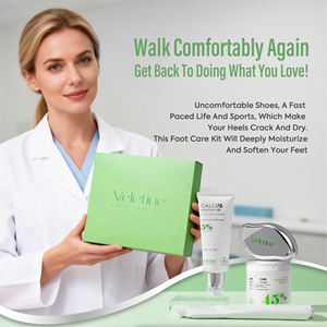 Coffret Cadeau Soin des Pieds OEM/ODM – Crème Nourrissante pour Pieds Secs et Fissurés, Élimine les Callosités Épaisses et les Peaux Mortes – Kit Pédicure Spa - Product Image 4