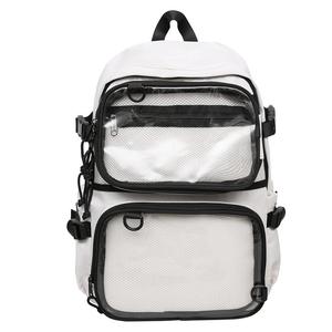 Customized Multifunctional DIY Two Piece Set <b>Large</b> Capacity Transparent Pocket Detachable Sling Ita <b>Backpack</b> Bag - Product Image 6