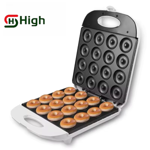 Comercial totalmente automático 16-Hole Donut Maker antiaderente aço gás & fritadeira elétrica nova condição para uso doméstico e comercial - Product Image 3