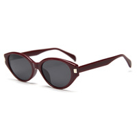 WY 2459 Nouveaux lunettes de soleil rétro en forme de chat japonais et coréen, monture TR90, branches en acétate, polarisées UV400, unisexe