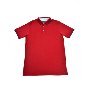 China Manufacture Wholesale Mens Blank Short Sleeve T Shirts Custom Logo 100% Cotton Men Polo T Shirts - Product Image 1