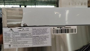 QFLY H60-XT SS304 commerciale lavastoviglie CE/ETL certificata <span class=keywords><strong>208</strong></span>-380V 1phase/3phase 500 piastre/Hr 9.8kW dimensione 712*828*1403mm - Product Image 2