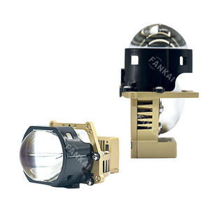 Faros LED Cuadrados Cortos de 3 Pulgadas, Lentes de Proyector Bi-Xenón, Alto Brillo, Luces Altas y Bajas Integradas para Automóviles - Product Image 3
