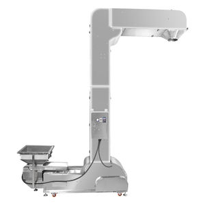 ベルトコンベア<span class=keywords><strong>Z</strong></span>型工業用自動食品コンベア粉末チップ穀物エレベーターカスタマイズ可能 - Product Image 1