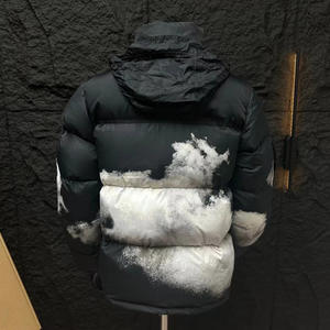 Veste matelassée formelle réversible de haute qualité, doudoune épaisse en coton rembourré, fermeture éclair personnalisée, logo personnalisé, hiver - Product Image 3