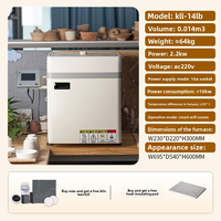 Four à céramique de type ouvert Mini-Top, résistant à la chaleur, four de traitement thermique, machine de cuisson céramique domestique (édition WiFi)