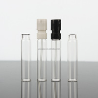 Échantillon gratuit Mini vide 1 1.5ml 2ml 3ml 5ml en stock Échantillons de parfum rechargeables Mini flacons vaporisateurs en verre