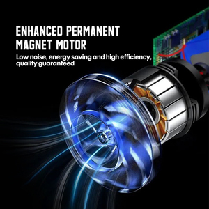 Bomba <span class=keywords><strong>de</strong></span> <span class=keywords><strong>aire</strong></span> portátil <span class=keywords><strong>de</strong></span> 19 cilindros <span class=keywords><strong>para</strong></span> coche, minicompresor inflable con luz LED, inalámbrica - Product Image 6