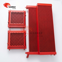 Bộ làm mát trung gian bằng nhôm, bộ tản nhiệt phụ trợ, phụ kiện xe hơi số lượng lớn dành cho F90 M5 S63, nâng cấp hiệu suất