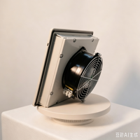 Unité de ventilation industrielle avec filtre à air et ventilateur pour armoire électrique, grille de ventilation pour boîtier de distribution, équipement de dissipation thermique
