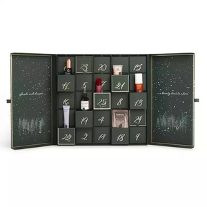 Custom Luxury Rigid Cardboard Advent Calendar <b>Box</b> for Christmas <b>Gift</b> Packaging Premium Paper <b>Gift</b> <b>Box</b> with Wholesale Supplier - Product Image 4