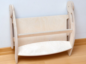 Taburete escalonado de madera plegable de tamaño doble contemporáneo taburete de cocina Montessori para niños ayudante de cocina Color Natural hogar sala de estar - Product Image 3