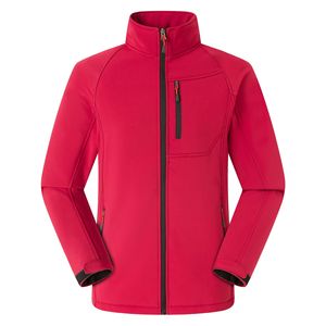 Chaqueta de una sola capa de carcasa suave para hombre y mujer, impermeable, de lana, a prueba de viento, ropa de trabajo cálida, logotipo personalizable, <span class=keywords><strong>grupo</strong></span> al aire libre - Product Image 6