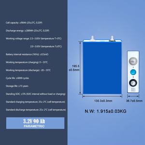 LF105 50ah 105ah 100ah Prismatic Cells 3.2v 105ah Prismatic FLP Cell Lithium Iron Phosphate - Product Image 5