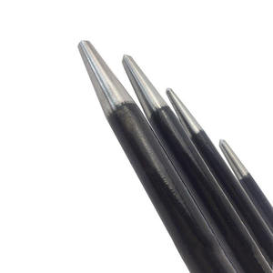 Lot de 4 pointes rondes de 6, 12, 16 et 20 pouces pour barres de démolition et de déracinement en acier, jeu de leviers de démolition LY1316, ensemble complet de 4 pièces - Product Image 2