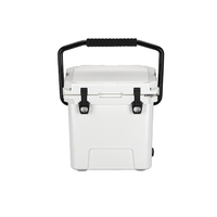 Glacière isotherme rotomoulée LESP, portable, étanche et isolée pour le camping, la pêche, la chasse, les pique-niques, les aliments, les canettes et les fournitures hospitalières