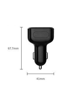 Chargeur de voiture super discret avec dispositif de suivi GPS, port de charge pour PC et téléphone, chargeur de voiture USB double pour véhicule - Product Image 4