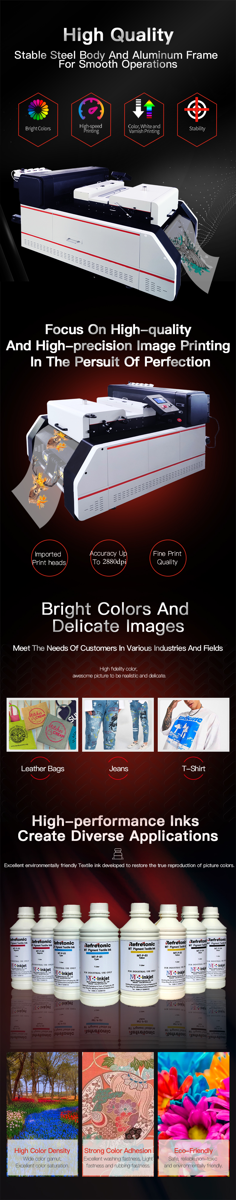 One Stop Solution MT MTuTech DTF Printer Printing Machine 60 cm