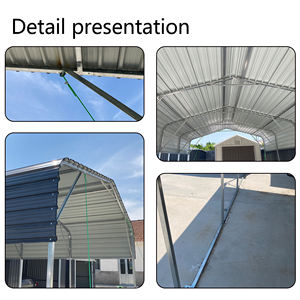 Carports en métal personnalisable en gros 20x40 pieds hangar <span class=keywords><strong>abri</strong></span> de voiture garage prix bon marché direct d'usine - Product Image 5