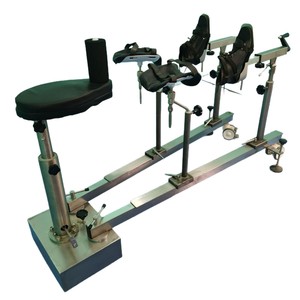 Marco de tracción ortopédica universal QYJ-658 de acero inoxidable manual de 23 pulgadas para corrección y terapia de columna vertebral - Product Image 1