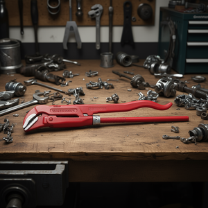 Clé à molette réglable 311 N Longueur L Rouge Pince robuste Outil - Product Image 3