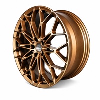 Rines Forjados Personalizados para Volkswagen Arteon 19, 20, 21", Diseño Medida, Negro Brillante, Rines Alto Forjado 12, 000T