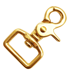 विभिन्न आकार के उत्कृष्ट पीतल के स्विचवेल हुक हार्डवेयर सहायक पीतल आंख ट्रिगर हुक ठोस पीतल स्नैप हुक आतंक स्नैप - Product Image 2