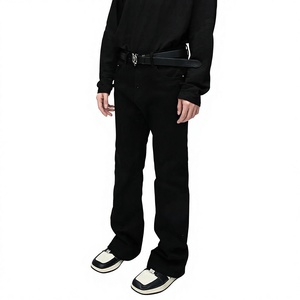 Pantalones Vaqueros de Mezclilla Elástica para Hombre, Corte Slim Fit, Estilo Casual Otoñal, con Logotipo Personalizado al por Mayor - Product Image 3