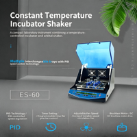 Perangkat Inkubator Pengocok Termostatik IKEME Lab 50-300rpm, Timer LCD yang Dapat Disesuaikan, Inkubator Pengocok Kultur Sel Lab
