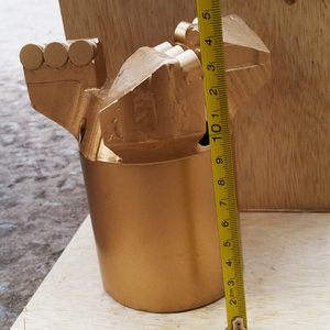 Rotary construcción Core barril broca roca herramientas <span class=keywords><strong>de</strong></span> cuerpo <span class=keywords><strong>de</strong></span> acero 133mm 3 hoja Diamnod PDC arrastrar poco - Product Image 2