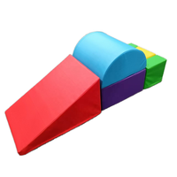 5 pièces blocs de mousse d'intérieur pour tout-petits équipement de jeu d'escalade jouets souples pour enfants utilisation de parc d'attractions à la maison