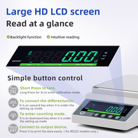 Balance électronique de laboratoire 5 kg * 0,01 g avec écran LCD numérique, balances de précision pour usage industriel, balances de laboratoire