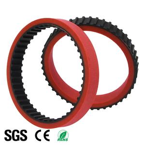 Mesin kemasan vakum vertikal yang dapat disesuaikan dengan sabuk Timing berlapis karet merah vff vulkanisir tahan lama tahan aus - Product Image 1