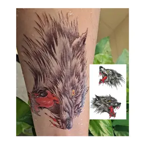 Hoge Kwaliteit Animal Patroon Tattoo Sticker Mode Human Body Art Waterdichte Tattoo Sticker