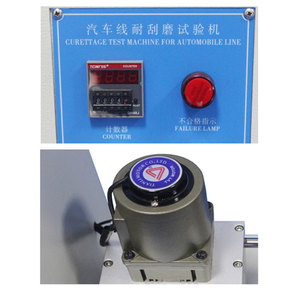 Appareil de test anti-rayures pour fils automobiles / Machine de résistance aux rayures des fils - Product Image 4