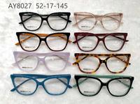 Nuevas Monturas Ópticas de Acetato Populares, Gafas Unisex, Stock Disponible, Venta Caliente, Surtido de Modelos, Monturas de Gafas