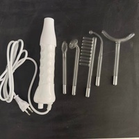 Appareil de beauté portable à 5 têtes pour soins du visage à haute fréquence, idéal pour usage domestique