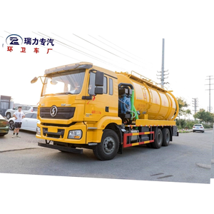 Shacman 35cbm Vacuum Sewage Suction Tank Truck /fecal Suction Vehicle/waste Water Suction Truck - Product Image 4