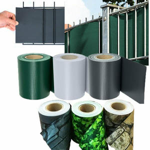 TAK tente Sichtschutzstreifen dekoratif gizlilik çit <span class=keywords><strong>Pvc</strong></span> kaplı kumaş çit bahçe için esnek şerit ekran rulo - Product Image 1