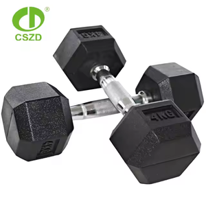 Produttore <span class=keywords><strong>vendita</strong></span> diretta KG LB gomma manubri forza allenamento <span class=keywords><strong>palestra</strong></span> attrezzature per uso domestico ferro con rivestimento in gomma - Product Image 1