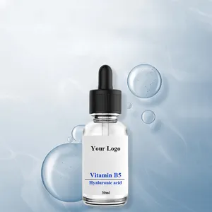 Produit de soin du visage OEM anti-âge vitamine B5 sérum hydratant à l'acide hyaluronique pur vente en gros de sérum à la vitamine C