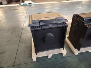 Poêle à bois en fonte à double porte haute capacité, foyer à bois, brûleur de poêle à bois d'intérieur - Product Image 6